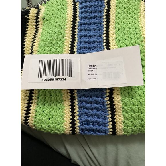 Stella McCartney Mini Falabella Colorblock Braided Shoulder Bag NWT - Picture 4 of 8